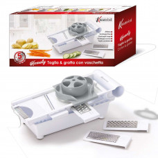 HOMELY TAGLIA E GRATTA 5 LAME C/VASCHETTA (4pz)